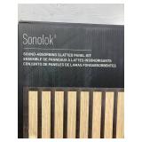Sonolok Sound-Absorbing Slatted Panel Kit