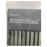Sonolok Sound-Absorbing Slatted Panel Kit