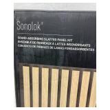 Sonolok Sound-Absorbing Slatted Panel Kit