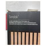 Sonolok Sound-Absorbing Slatted Panel Kit