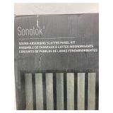 Sonolok Sound-Absorbing Slatted Panel Kit