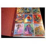 1994 Fleer Marvel X-Men Super Heroes Trading Card Collection in Binder Set 1-150+