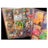 1994 Fleer Marvel X-Men Super Heroes Trading Card Collection in Binder Set 1-150+