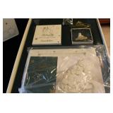 Dept 56 Snowbabies Friendship Club Collector Sets with Figurines and Plaques