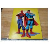 DC and Marvel Superman vs Amazing Spiderman Oversized Comic 13.25 x 10 in