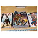Group of Warrior Nun Areala Comic Books