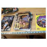 Collection of 20+ Assorted Comic Books, Posters, and Boris Vallejo Calendar