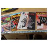 Collection of 20+ Assorted Comic Books, Posters, and Boris Vallejo Calendar