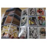 1994 Art of Curves Trading Card Set and Pepsi Cola Trading Card Near Set in Binder