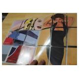 1994 Art of Curves Trading Card Set and Pepsi Cola Trading Card Near Set in Binder