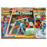 Lot of 8 Vintage Marvel Comics Group Dr. Strange Comic Books #3-8