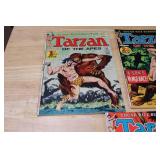 Large Vintage DC Comics Tarzan Collection Including Weird Worlds #1-7 and Tarzan of the Apes Issues