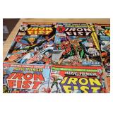 Set of 11 Marvel Premiere Featuring Iron Fist #15-25 Comic Books