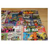 Lot of Giant Batman Annual Comic Books Including Issues #3, 4, 5, 6, and 7