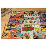 Lot of Giant Batman Annual Comic Books Including Issues #3, 4, 5, 6, and 7