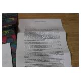 DaimlerChrysler Swatch Employee Presentation Kit with Certificate and Magazine