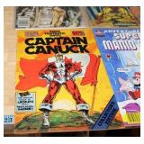 Lot of 6 Comic Books Including Amazing Spider-Man, Iron Man, Captain Canuck, Super Mario Bros, Wrestling All Stars