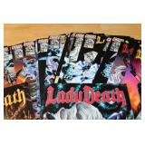 Lady Death and Lady Demon Comic Book Collection by Chaos Comics