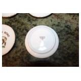 Large Assorted Dinnerware Collection with Noritake China and Glass Snack Sets