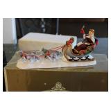 Large Collection of Snowbabies Figurines with Boxes and Waterglobe