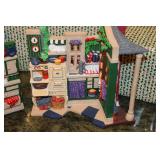 All Through the House Holiday Figurine Collection with Original Boxes