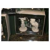 Collection of Snowbabies Figurines with Original Boxes Includes Includes Mush and What Shall We do Today?