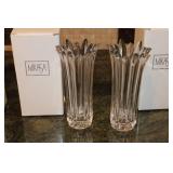 Collection of Crystal Home Decor by Mikasa and Block