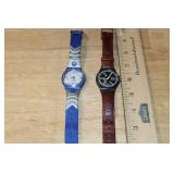 Swatch Solar Sign of Times SRM100 and Access SKS100 Watches Set
