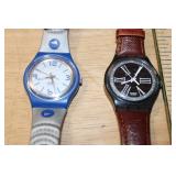 Swatch Solar Sign of Times SRM100 and Access SKS100 Watches Set