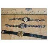 Set of 3 Swatches inc Irony Lady and 2 more with  with Metal Bands