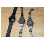 Set of 3 Swatches inc Irony Lady and 2 more with  with Metal Bands