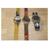 Set of 3 Swatch Watches Including GK321A Shiny Moon and GK252