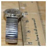 Swatch Blue Through SLK110C Skeleton Watch with Stretch Band