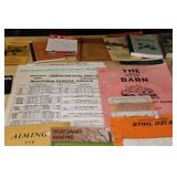 Huge lot of Vintage Documents. Political, Motor Vehicle instructional Hunting Safety, Ford F150 1948 Boy Scouts and more