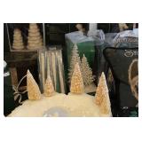 Snowbabies Figurine Collection with Skating Rink, Pillows, Placemats, and Decor Pieces