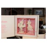 Large Lot of Snowbunnies Figurines with Accessories and Decor