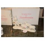 Large Lot of Snowbunnies Figurines with Boxes and Limited Editions