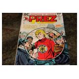 Set of 4 DC Prez First Teen President Comic Books
