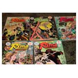 Collection of 9 Rima the Jungle Girl DC Comics Issues