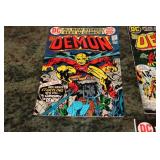 Collection of 14 Vintage DC Comics The Demon by Jack Kirby Inc #1