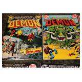 Collection of 14 Vintage DC Comics The Demon by Jack Kirby Inc #1