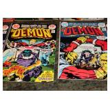 Collection of 14 Vintage DC Comics The Demon by Jack Kirby Inc #1