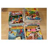 Collection of 40+ Vintage Comic Books and Origins of Marvel Comics Book