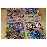 Collection of 40+ Vintage Comic Books and Origins of Marvel Comics Book