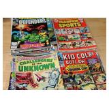 Collection of 40+ Vintage Comic Books and Origins of Marvel Comics Book