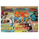 Collection of 8 DC House of Mystery Comic Books
