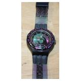 Swatch Scuba 200 Fasching SDb115 and Kaligrafy GB749 Wristwatch Set