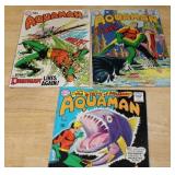 Set of 3 Vintage Aquaman Comic Books: Issues #23, #37, and #50