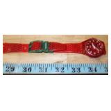 Swatch Musical 1997 Red Rythm SLR102 Peter Gabriel Watch