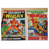 Marvel Premiere Featuring The Power of Warlock #1 and #2 Comic Books